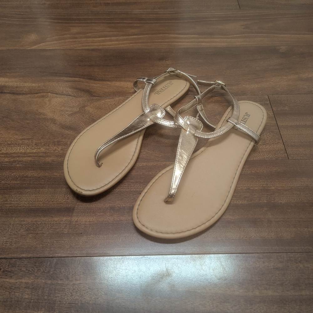 Gold Sandals
